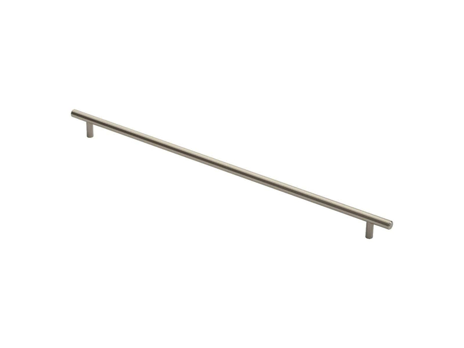 Carlisle Brass Cupboard Handles Satin Nickel FTD 12mm STEEL T- BAR HANDLE 448mm c/c