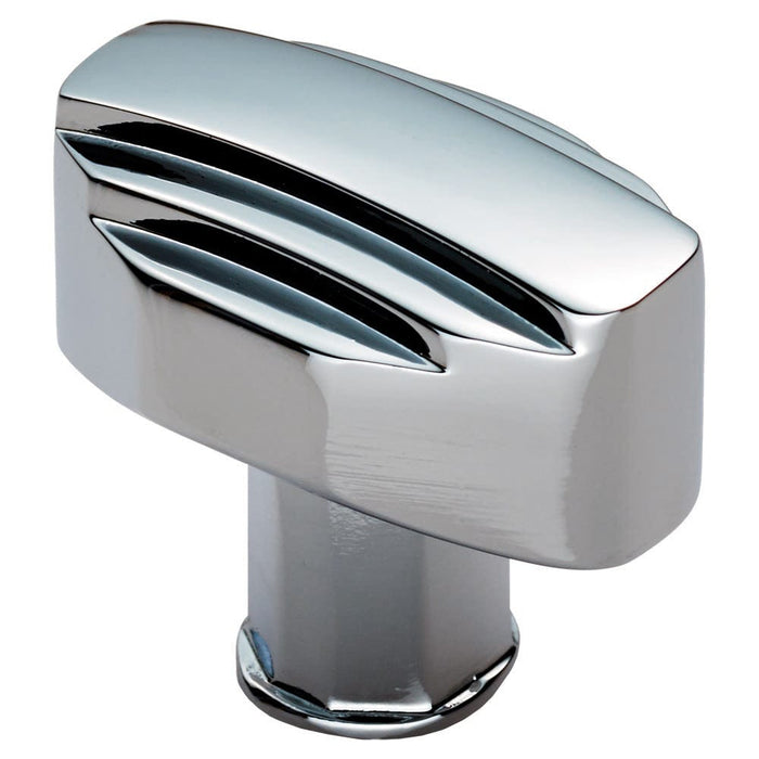 Carlisle Brass Cupboard Knob Polished Chrome FTD ART DECO KNOB 30mm