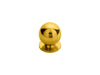 Carlisle Brass Cupboard Knob Polished Brass FTD BALL KNOB 25mm