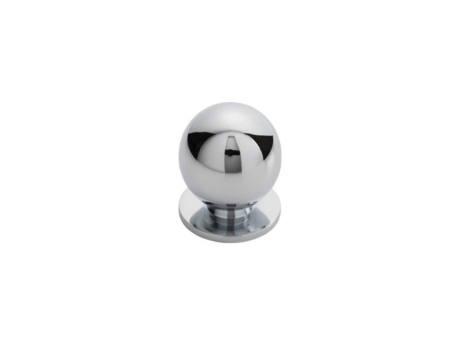 Carlisle Brass Cupboard Knob Polished Chrome FTD BALL KNOB 30mm