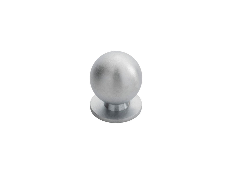 Carlisle Brass Cupboard Knob Satin Chrome FTD BALL KNOB 30mm