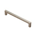 Carlisle Brass Cupboard Handles Satin Nickel FTD BLOCK HANDLE 160mm c/c