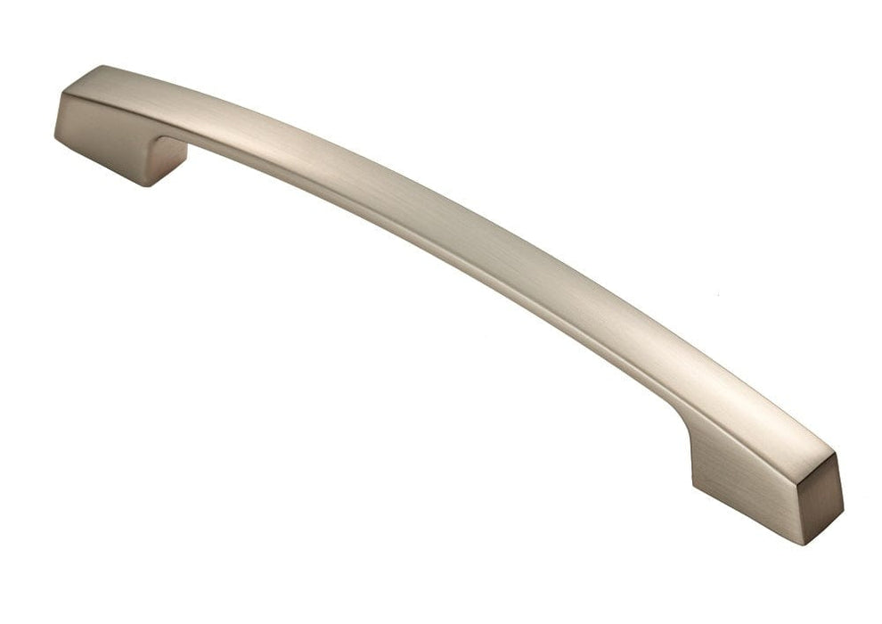 Carlisle Brass Cupboard Handles Satin Nickel FTD BRIDGE HANDLE 160mm c/c