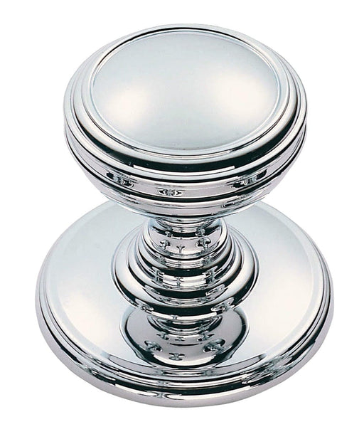 Carlisle Brass Cupboard Knob Polished Chrome FTD DELAMAIN PLAIN KNOB 25mm