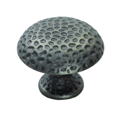 Carlisle Brass Knobs Antique Steel FTD HAMMERED FINISH KNOB 32mm