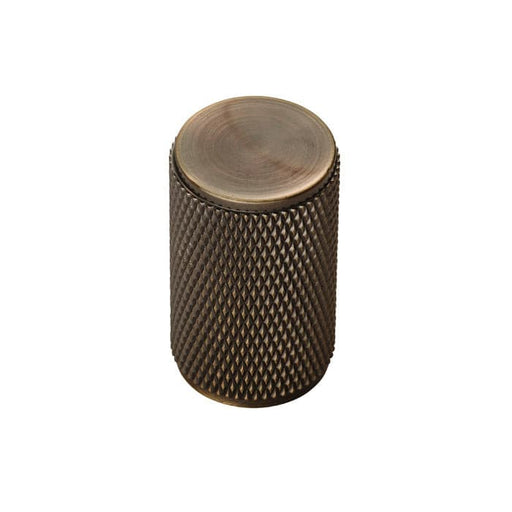 Carlisle Brass Cupboard Knob Antique Brass FTD KNURLED KNOB