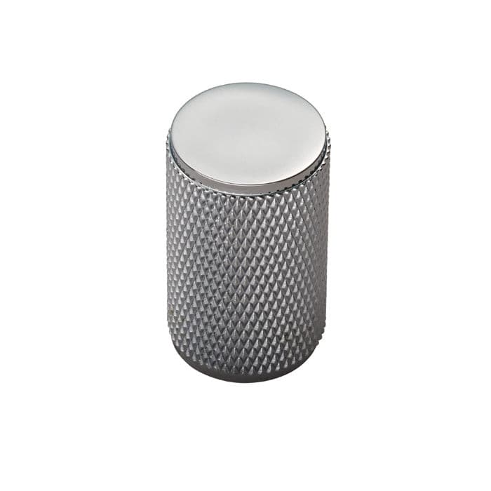 Carlisle Brass Cupboard Knob Polished Chrome FTD KNURLED KNOB