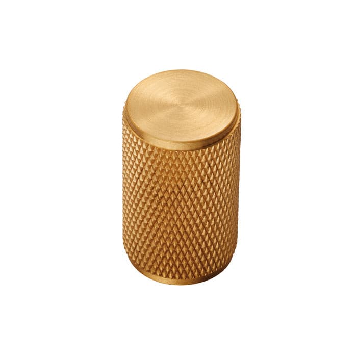 Carlisle Brass Cupboard Knob Satin Brass FTD KNURLED KNOB