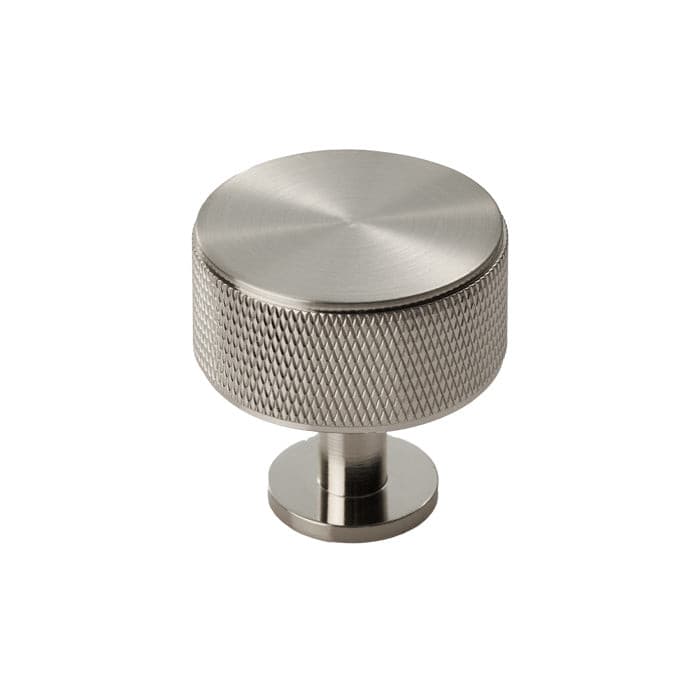 Carlisle Brass Cupboard Knob Satin Nickel FTD KNURLED RADIO KNOB