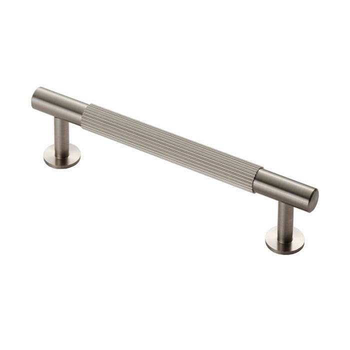 Carlisle Brass Cupboard Handles Satin Nickel FTD LINES PULL HANDLE 128mm c/c