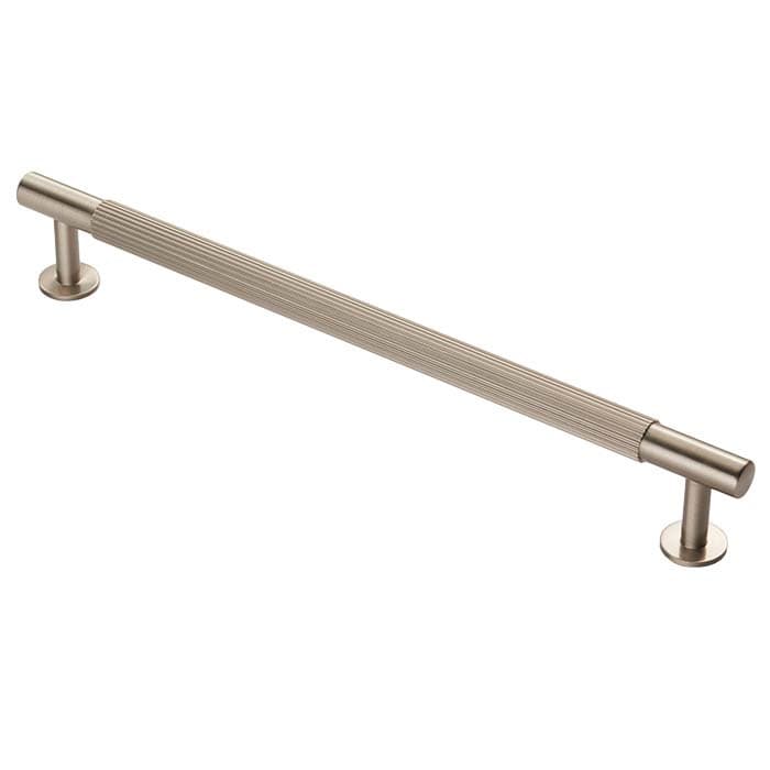 Carlisle Brass Cupboard Handles Satin Nickel FTD LINES PULL HANDLE 224mm c/c