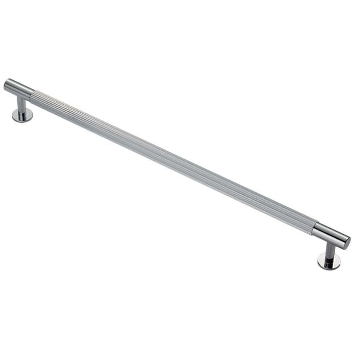 Carlisle Brass Cupboard Handles Polished Chrome FTD LINES PULL HANDLE 320mm c/c