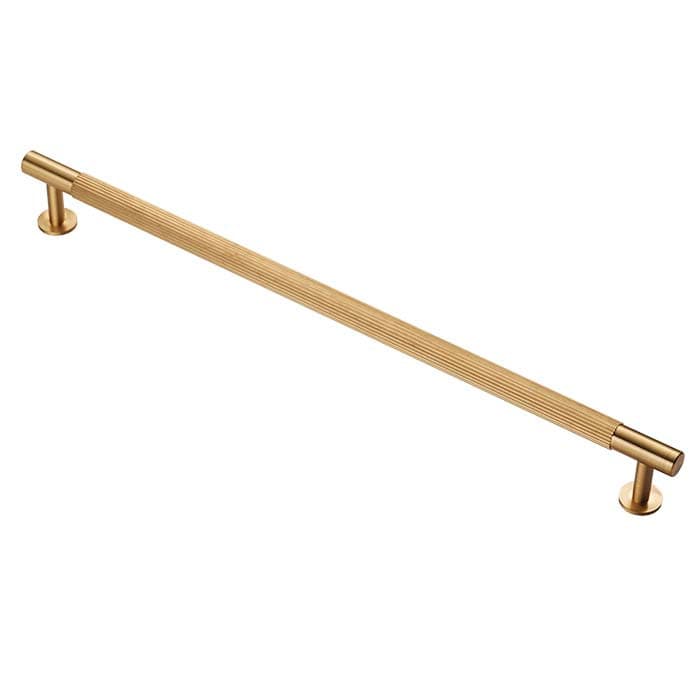 Carlisle Brass Cupboard Handles Satin Brass FTD LINES PULL HANDLE 320mm c/c