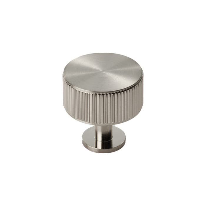 Carlisle Brass Cupboard Knob Satin Nickel FTD LINES RADIO KNOB