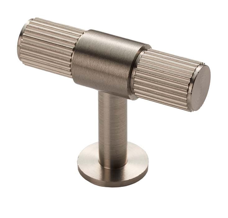 Carlisle Brass Cupboard Knob Satin Nickel FTD LINES T-BAR KNOB