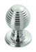 Carlisle Brass Cupboard Knob Polished Chrome FTD QUEEN ANNE KNOB 22MM