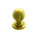 Carlisle Brass Cupboard Knob Polished Brass FTD QUEEN ANNE KNOB 28mm