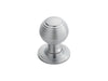 Carlisle Brass Cupboard Knob Satin Chrome FTD QUEEN ANNE KNOB 35mm