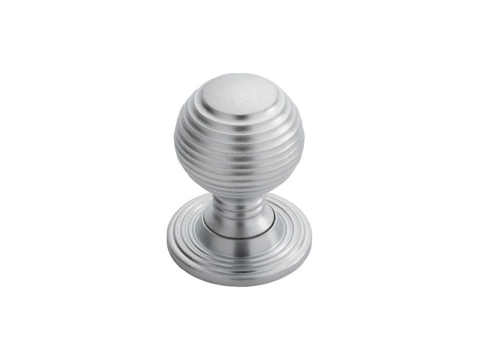 Carlisle Brass Cupboard Knob Satin Chrome FTD QUEEN ANNE KNOB 35mm