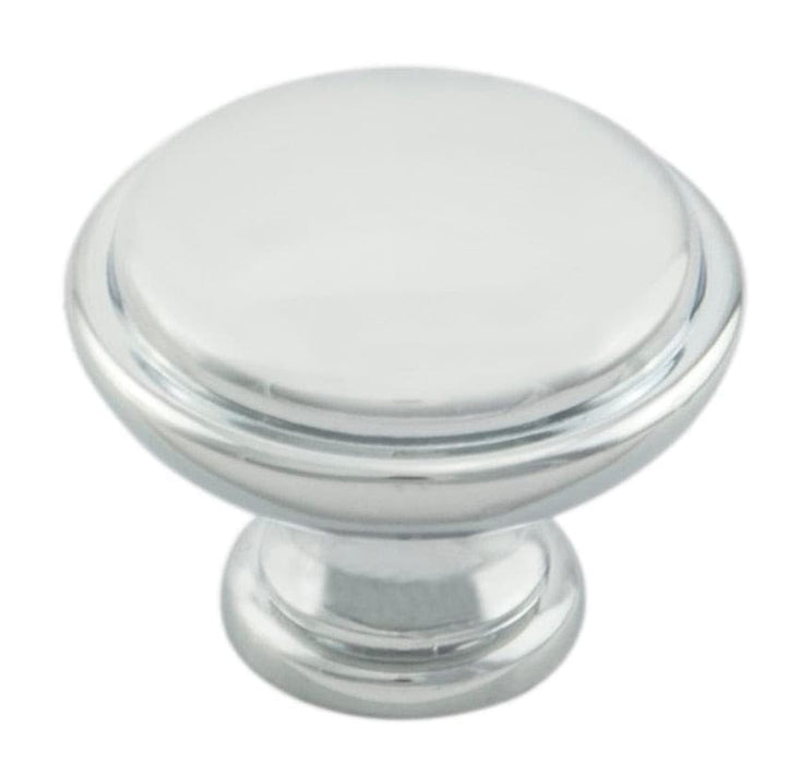 Carlisle Brass Cupboard Knob Polished Chrome FTD SHAKER STYLE KNOB 35mm