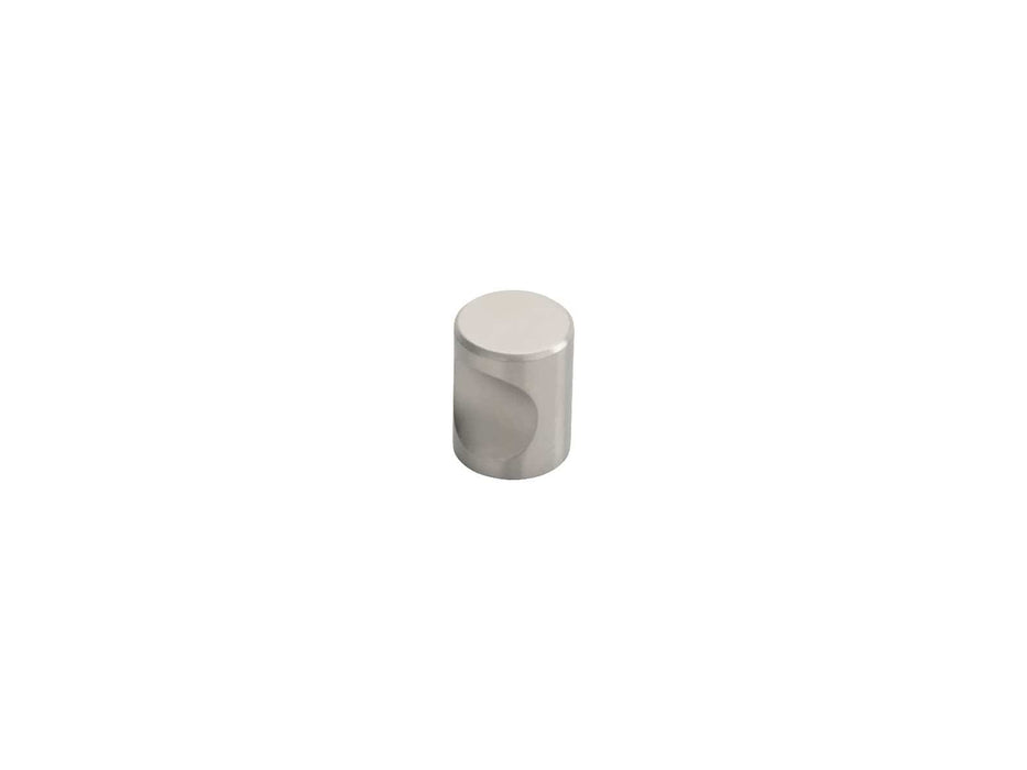 Carlisle Brass Cupboard Knob Stainless Steel FTD STAINLESS STEEL CYLINDRICAL KNOB 16mm