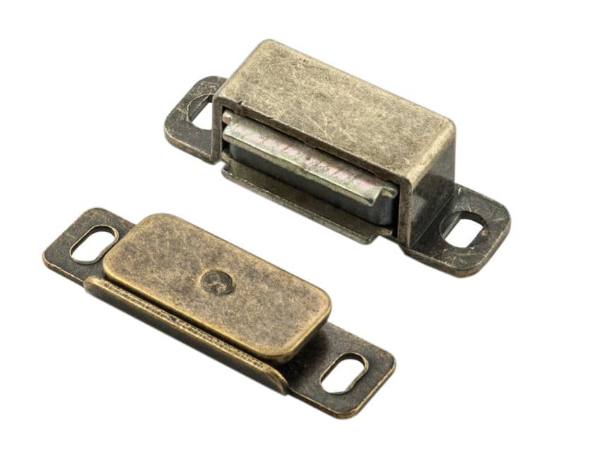 Carlisle Brass Magnetic Catches Florentine Bronze FTD STEEL MAGNETIC CATCH (6kg PULL) 46 x 15 x 14mm