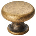 Carlisle Brass Cupboard Knob Antique Brass FTD TEMPERANCE KNOB 35mm