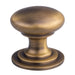 Carlisle Brass Knobs Antique Brass FTD VICTORIAN KNOB (ONE PIECE) 25mm