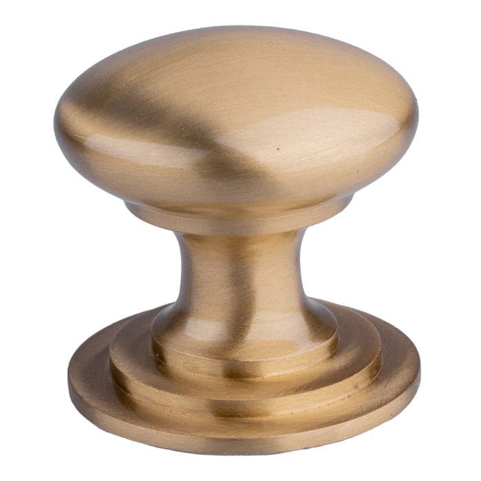 Carlisle Brass Knobs Satin Brass FTD VICTORIAN KNOB (ONE PIECE) 25mm