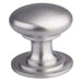 Carlisle Brass Knobs Satin Chrome FTD VICTORIAN KNOB (ONE PIECE) 25mm