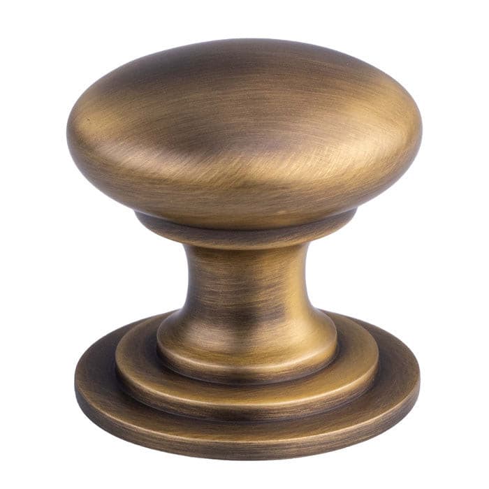 Carlisle Brass Knobs Antique Brass FTD VICTORIAN KNOB (ONE PIECE) 42mm