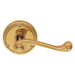 Carlisle Brass Handles Polished Brass Georgian - Lever On Round Rose 64Mm