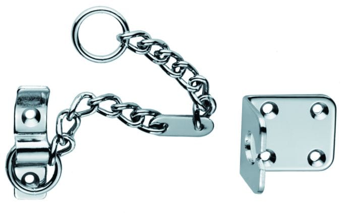 Carlisle Brass Chains Polished Chrome Heavy Door Chain