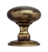 Carlisle Brass Knobs Florentine Bronze Ice Large Mortice Knob