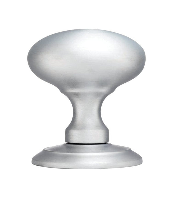 Carlisle Brass Knobs Satin Chrome Ice Large Mortice Knob