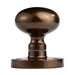 Carlisle Brass Knobs Dark Bronze MUSHROOM MORTICE KNOB