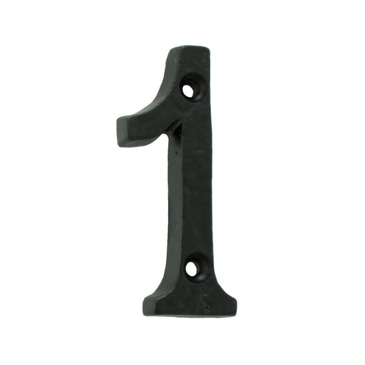 Carlisle Brass Numerals Black Antique Numeral Face Fix (No 1) 76Mm