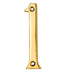 Carlisle Brass Numerals Polished Brass Numeral Face Fix (No.1) 76Mm