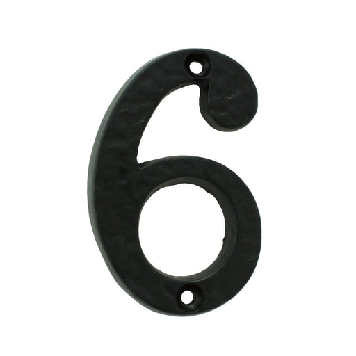 Carlisle Brass Numerals Black Antique Numeral Face Fix (No 6+9) 76Mm