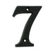 Carlisle Brass Numerals Black Antique Numeral Face Fix (No 7) 76Mm