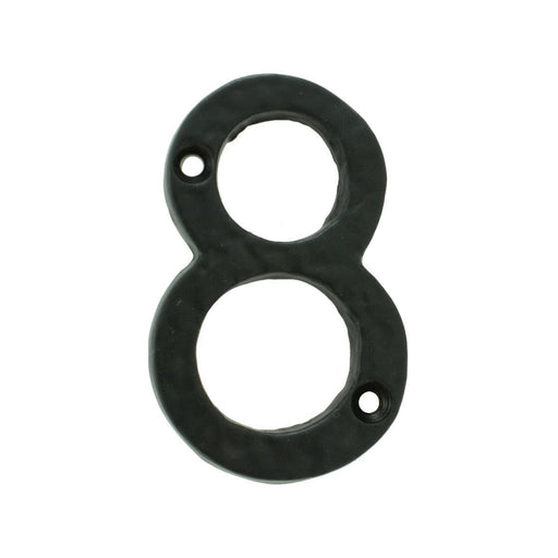 Carlisle Brass Numerals Black Antique Numeral Face Fix (No 8) 76Mm