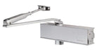 Carlisle Brass Closers Silver Overhead Door Closer Adjustable Size 2-4 Template C/W Fig 66 Bracket