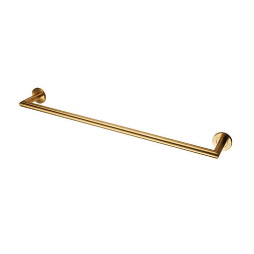 Carlisle Brass Towel Rails & Rings Satin Pvd Stainless Steel Single Mitred Towel Rail (600Mm C/C)