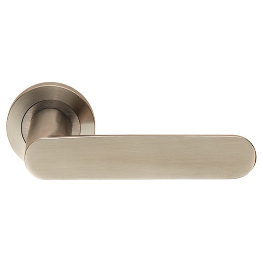 Carlisle Brass Handles Satin Stainless Steel Steelworx Parigi Lever On Concealed Fix Round Rose