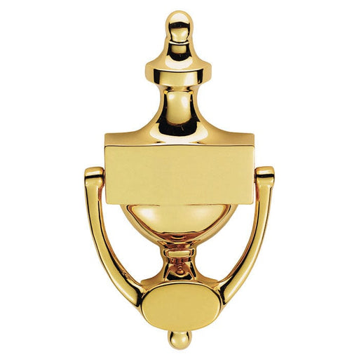 Carlisle Brass Knockers Polished Brass Victorian - Urn Door Knocker 202Mm