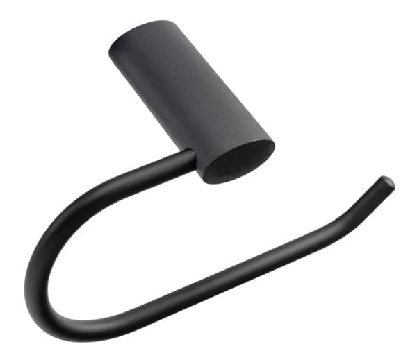 Eclipse Toilet Roll Holder Matt Black Eclipse 801 Series Modern Design Toilet Roll Holder