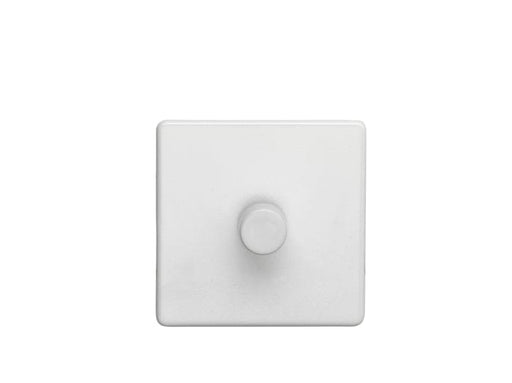 Eurolite Switches Matt White Concealed 3mm 1 Gang Dimmer - Matt White