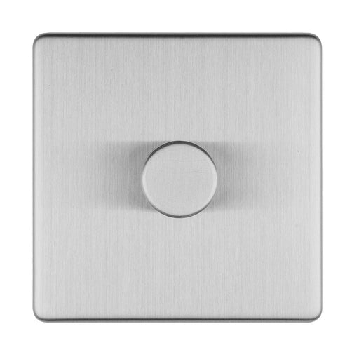 Eurolite Switches Stainless Steel Concealed 3mm 1 Gang Led Push On Off 2Way Dimmer - Stainless Steel