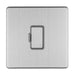 Eurolite Switches Stainless Steel Concealed 3mm 13Amp Unswitched Fuse Spur - Stainless Steel