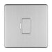 Eurolite Switches Stainless Steel Concealed 3mm 13Amp Unswitched Fuse Spur - Stainless Steel